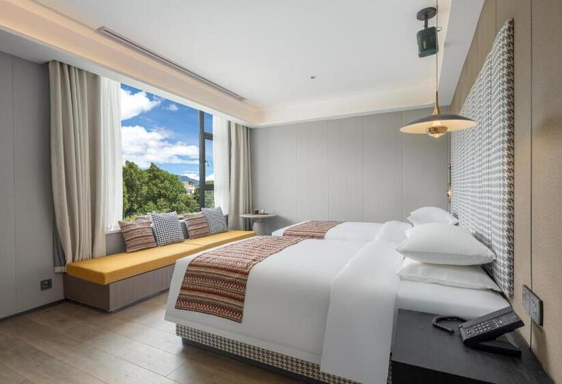 اتاق استاندارد با چشم‌انداز, Kasion Purey Designer Hotel   Lijiang Ancient City Sifang Street