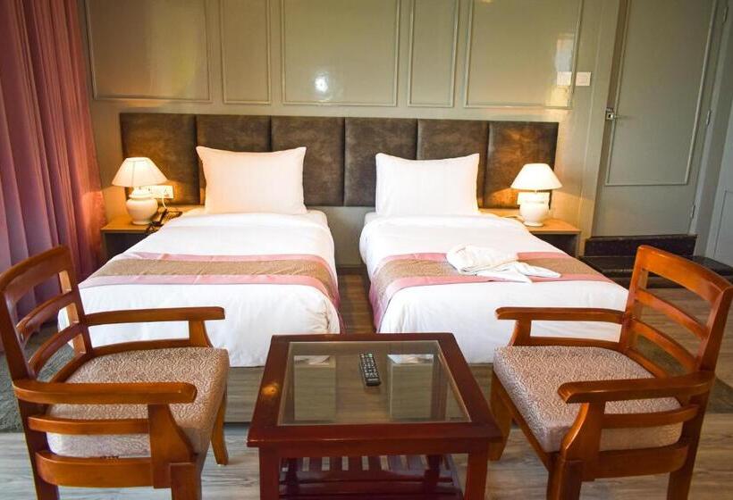 غرفة ديلوكس مزودة بشرفة, La Das Treetops