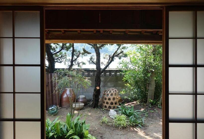 빌라 침실 1개, 離島 宿navelの学校 三原港から船で14分