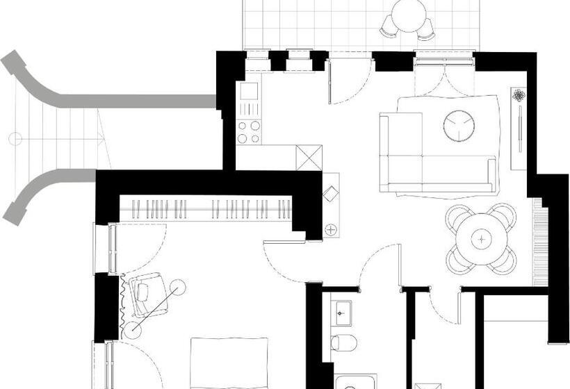 آپارتمان لوکس 1 خوابه, Aeronaut Suits By Pearl1