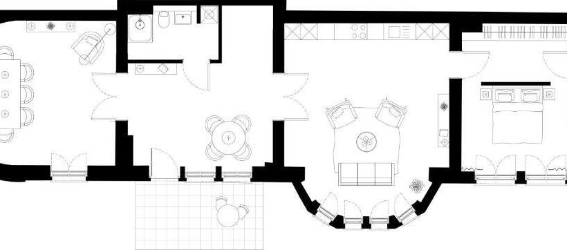 سوئیت با بالکن, Aeronaut Suits By Pearl1