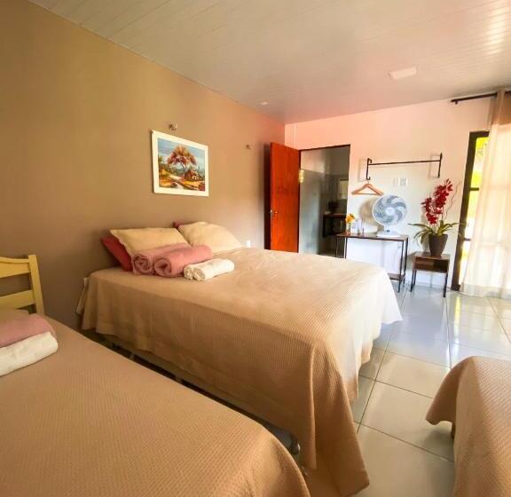 חדר סטנדרט לארבעה, Pousada E Bistrô Estância Monte Horebe