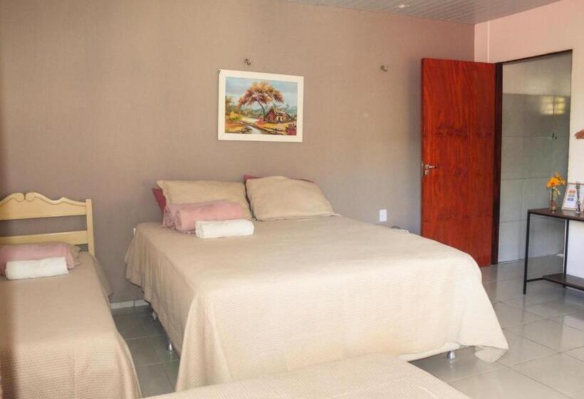 חדר סטנדרט לארבעה, Pousada E Bistrô Estância Monte Horebe