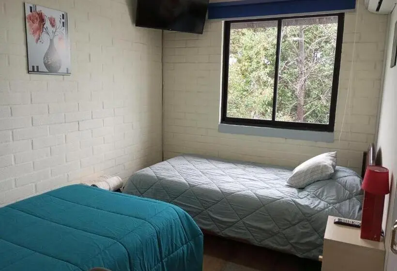 Standard-huone Jaettu Kylpyhuone, Hostal Rucatremo
