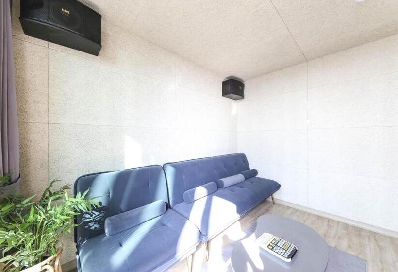 غرفة ديلوكس عائلية, Hound Hotel Sasang