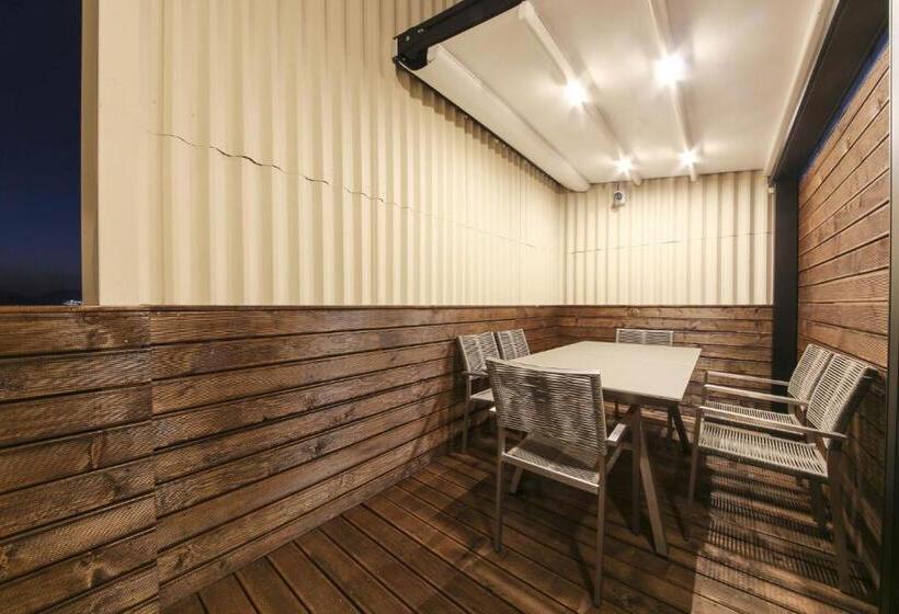 غرفة ديلوكس عائلية, Hound Hotel Sasang