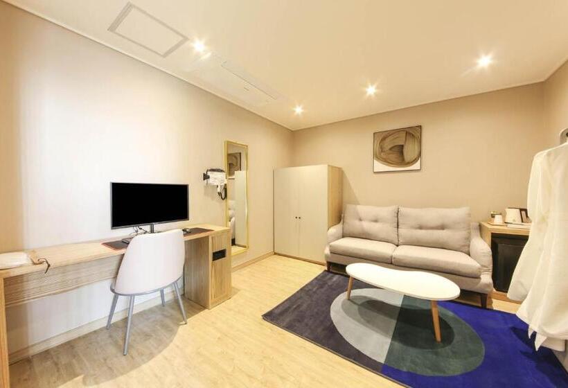 غرفة ديلوكس عائلية, Hound Hotel Sasang