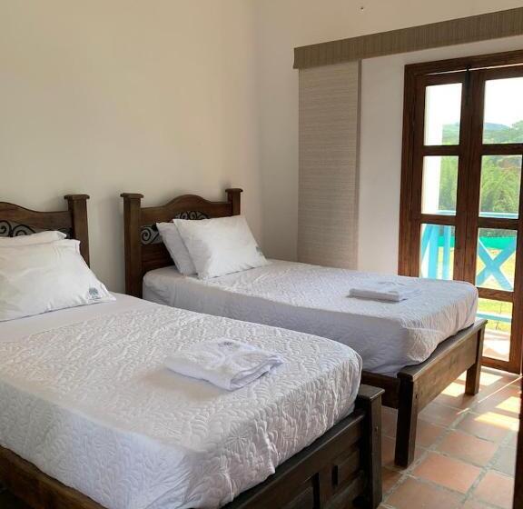 标准间带山景, La Hacienda Del Pienta