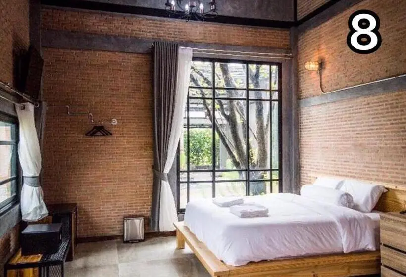 キングサイズベッドのスタンダードルーム, Na Klongluang Boutique Resort