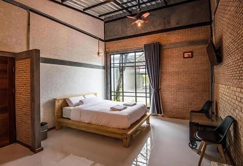 キングサイズベッドのスタンダードルーム, Na Klongluang Boutique Resort