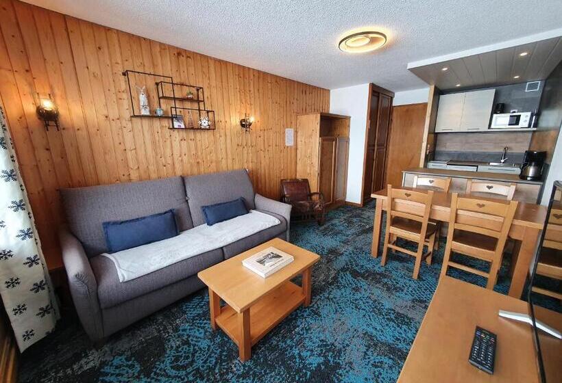 带1个卧室的带阳台的公寓, Le Panoramic