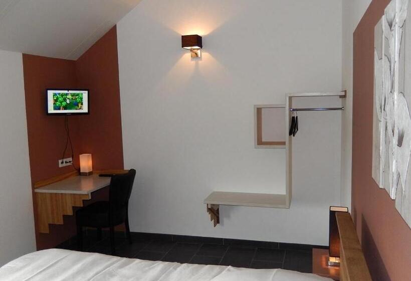 חדר סטנדרט חדר אמבטיה משותף, Gîte Du Moulin   Rose