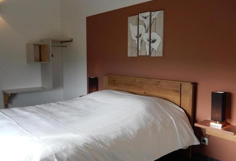 חדר סטנדרט חדר אמבטיה משותף, Gîte Du Moulin   Rose