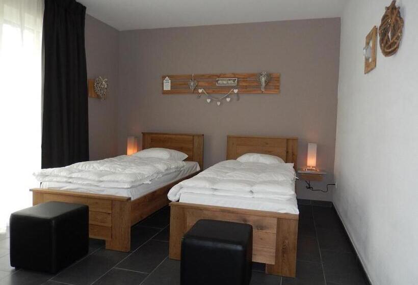 וילת חדר שינה 1, נוף לגינה, Gîte Du Moulin   Rose