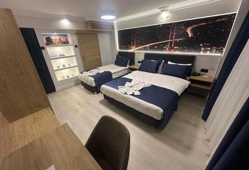 Номер Стандарт Трехместный, Bella Otel Mudanya