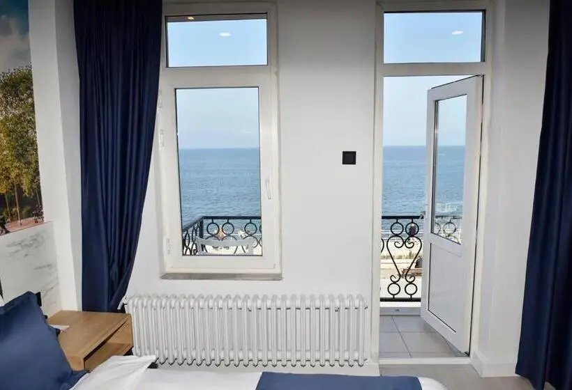 Standard-huone Merinäkymä Parveke, Bella Otel Mudanya
