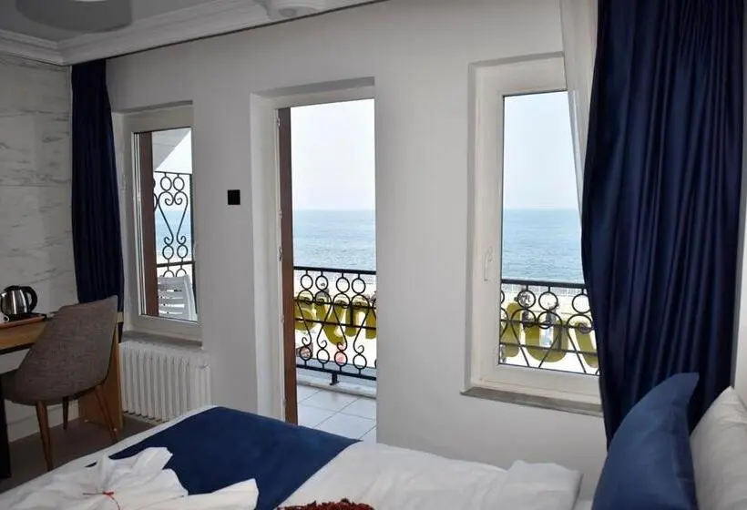 Standard-huone Merinäkymä Parveke, Bella Otel Mudanya