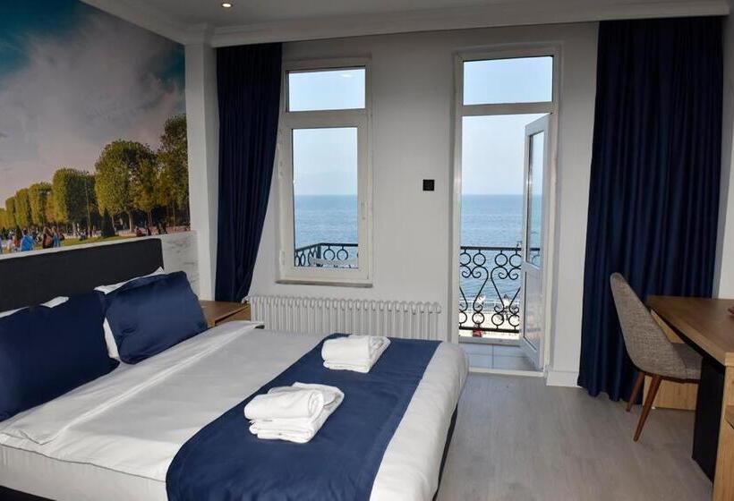 Номер Стандарт Вид на Море с Балконом, Bella Otel Mudanya