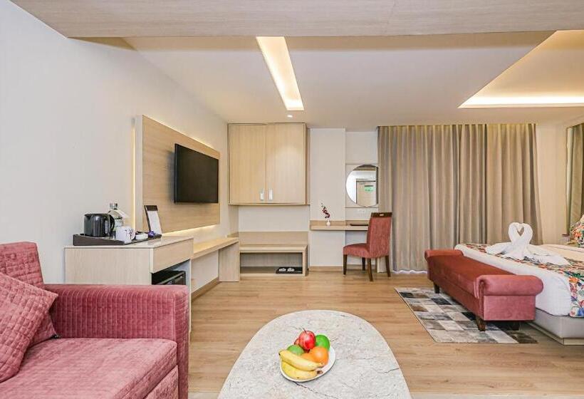 带大床的标准间, Regenta Inn Luxinna Heights Mcleodganj