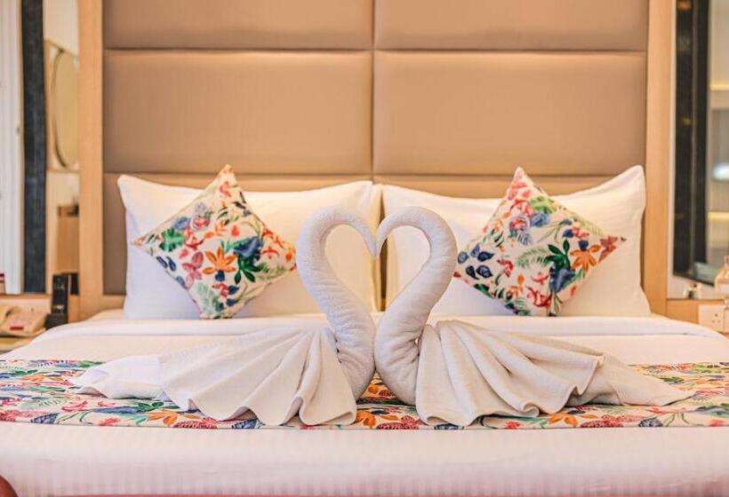 带大床的标准间, Regenta Inn Luxinna Heights Mcleodganj