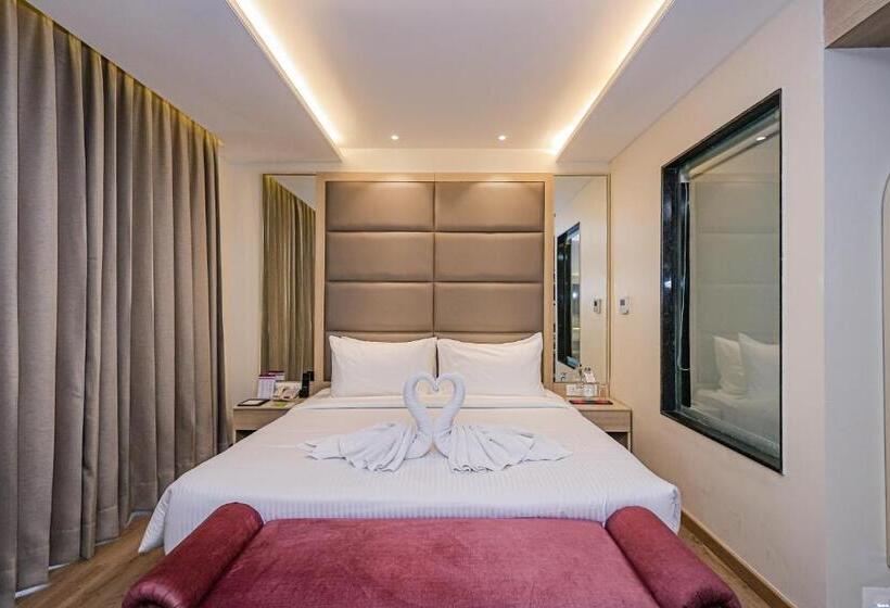 带大床的标准间, Regenta Inn Luxinna Heights Mcleodganj