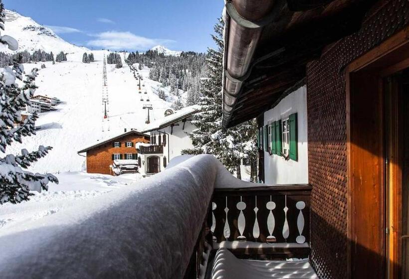 חדר סטנדרט יחיד עם מרפסת, Sandbur Das Walserhaus