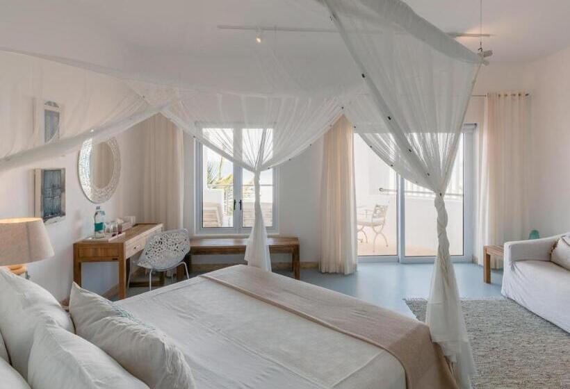 스탠다드 룸 킹사이즈 침대, Villa Santorini