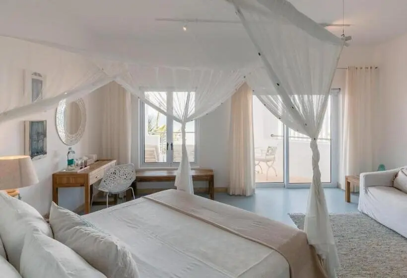 Standard-huone King-vuode, Villa Santorini