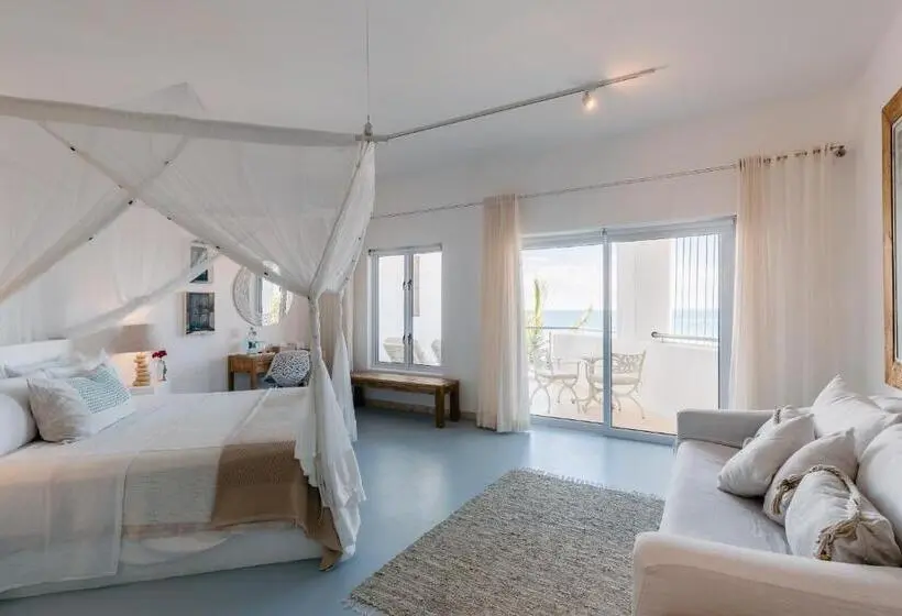 Standard-huone King-vuode, Villa Santorini