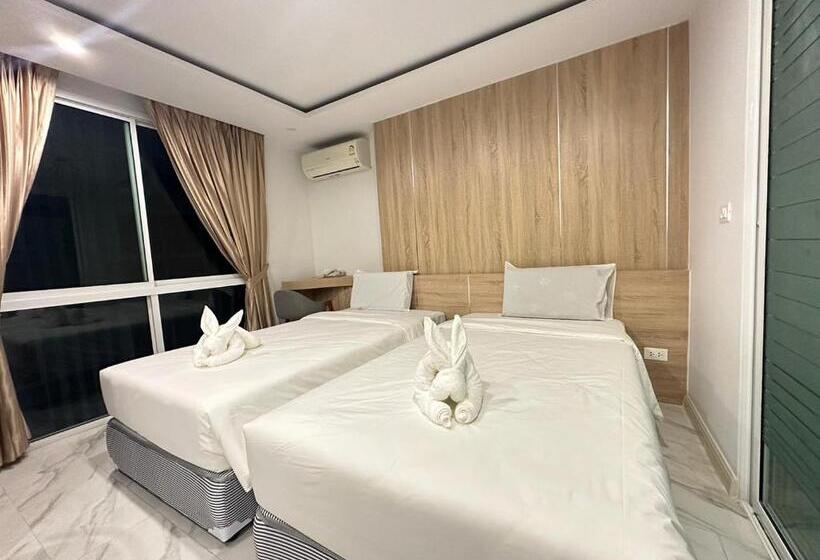 디럭스 룸, D Eco Pattaya Hotel By Aey