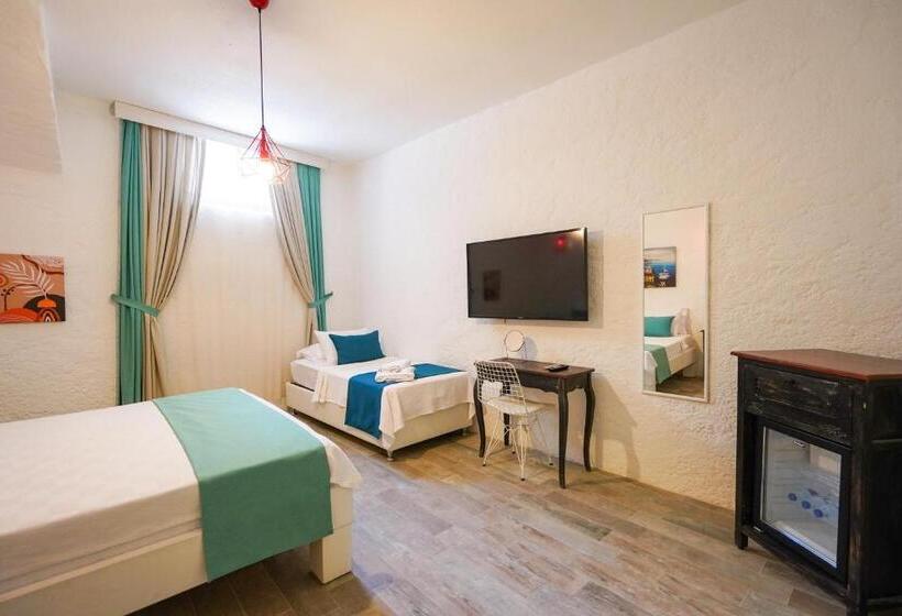 חדר אקונומי לשלושה, Portakal Cicegi Alaçatı