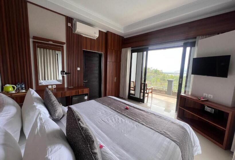 جناح جونيور مطلّ علي البحر, Grand Yuna Hotel Nusa Penida