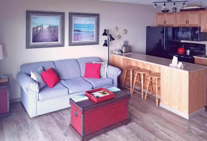 آپارتمان 1 خوابه با چشم‌انداز دریا, Ocean Terrace Condominiums