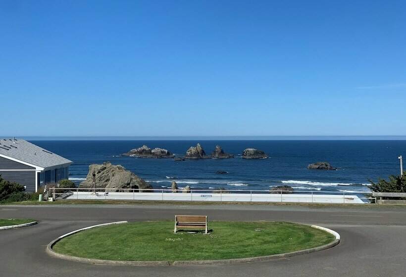 带2个双人床的标准工作室, Sunset Oceanfront Lodging