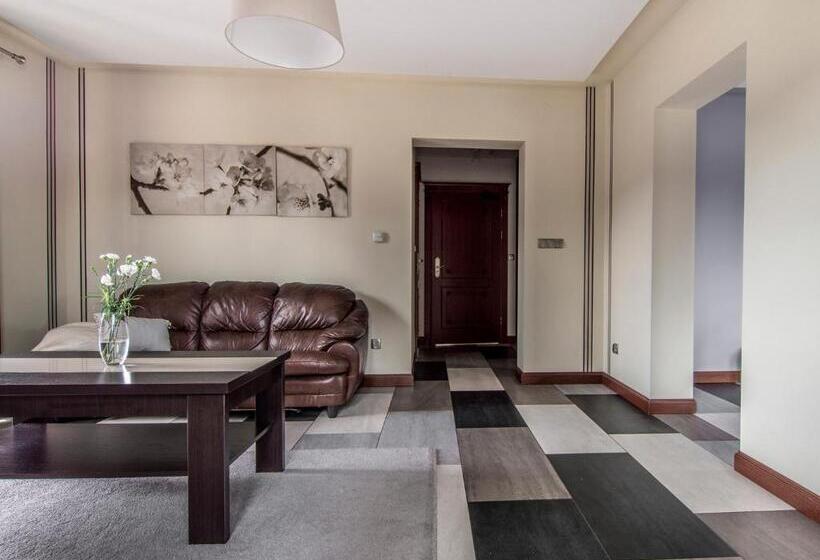 آپارتمان 1 خوابه با بالکن, Villa Magnat Spa, Jacuzzi, Sauna, Tężnia Solankowa