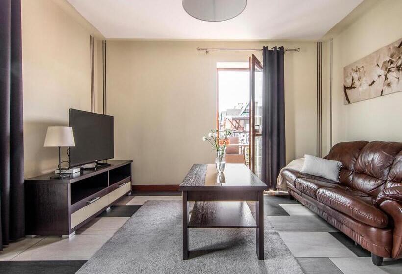 آپارتمان 1 خوابه با بالکن, Villa Magnat Spa, Jacuzzi, Sauna, Tężnia Solankowa