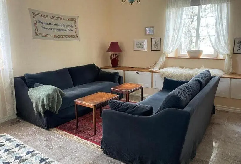 Standard Yhden Hengen Huone Jaettu Kylpyhuone, Snällfäll Country Living   åkerbo Gård Charmigt Renoverad Flygel