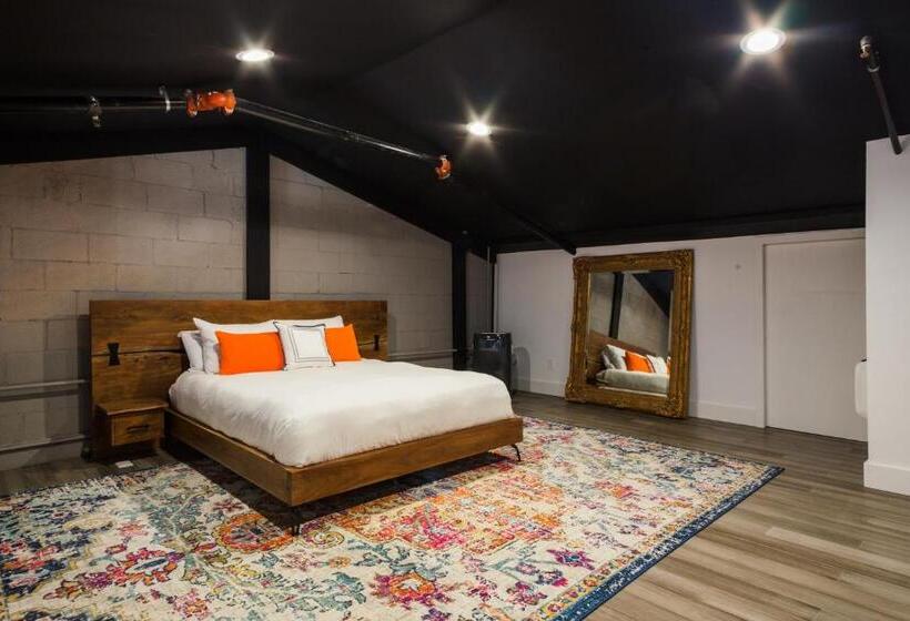 低层单卧公寓, Petaluma Warehouse Lofts Unit D