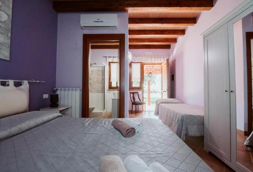 스탠다드 트리플 룸 가든 전망, Agriturismo La Mia Terra