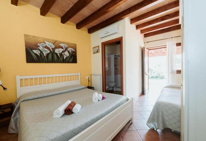 חדר סטנדרט נוף לגינה, Agriturismo La Mia Terra