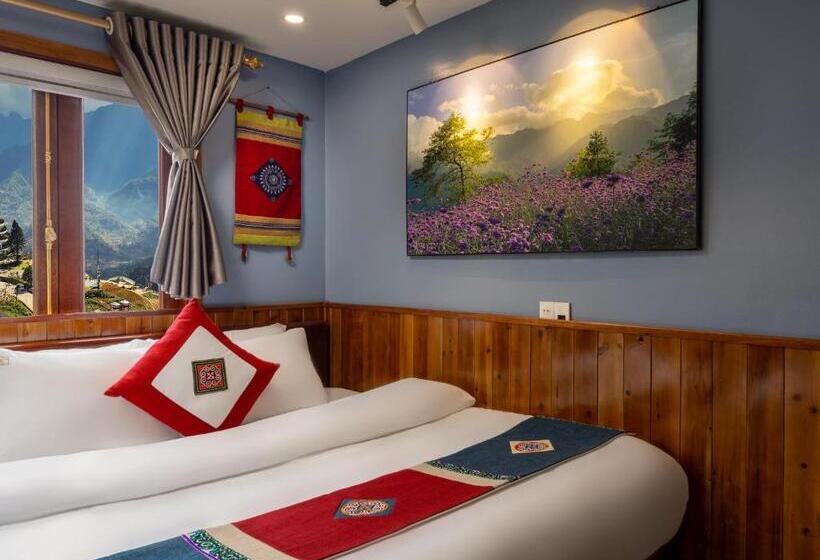 اتاق استاندارد با تخت بزرگ, Sapa View Spring Garden