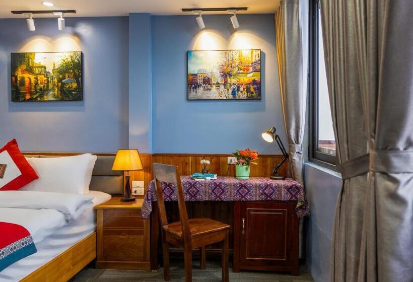 سوئیت جونیور با چشمانداز کوهستان, Sapa View Spring Garden