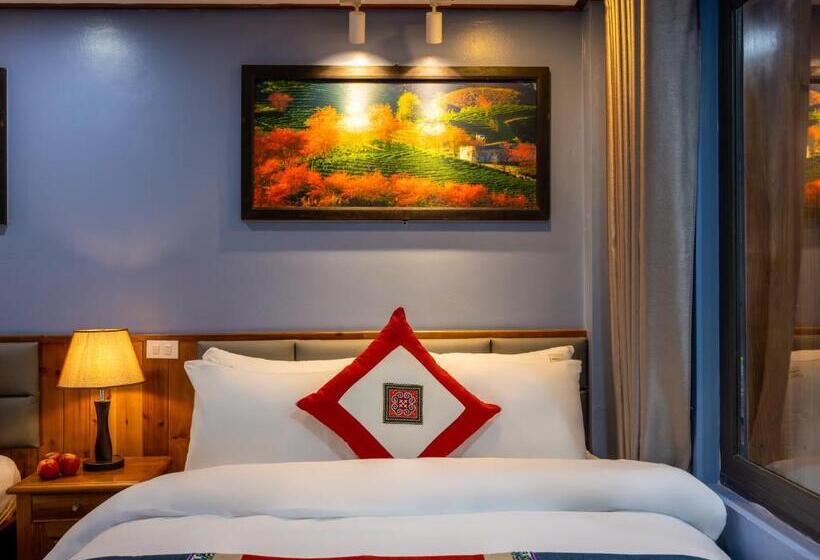 سوئیت جونیور با چشمانداز کوهستان, Sapa View Spring Garden