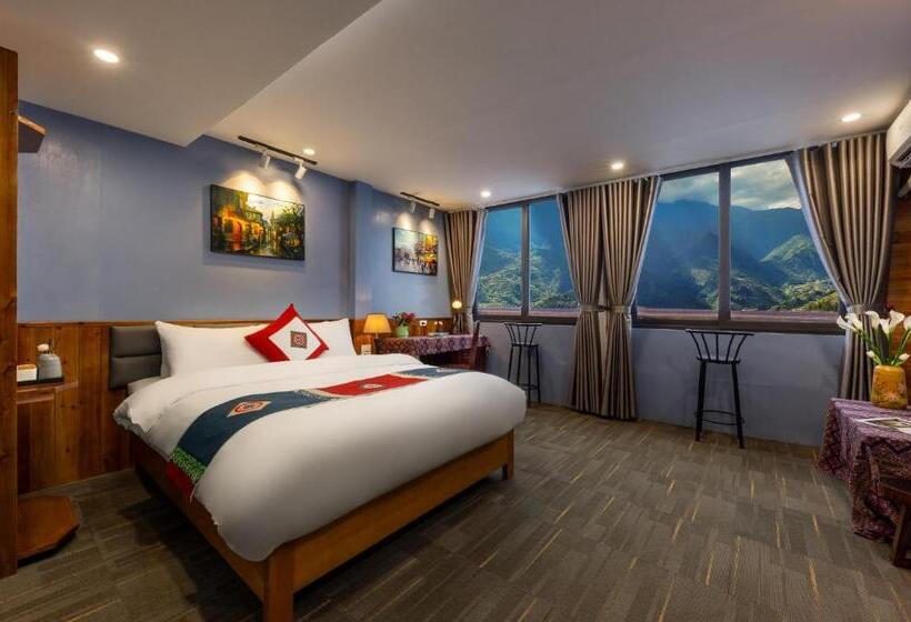 سوئیت جونیور با چشمانداز کوهستان, Sapa View Spring Garden