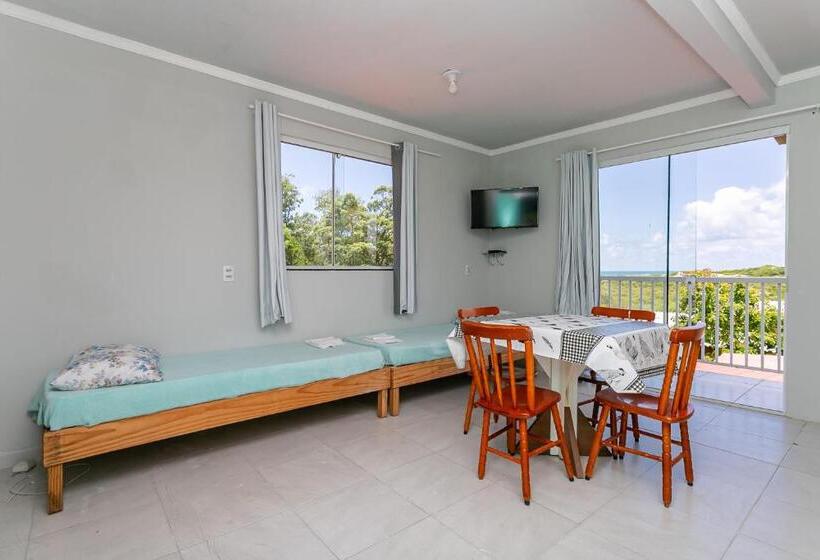 غرفة عائلية مطلّة علي البحر, Pousada Residencial Marinho