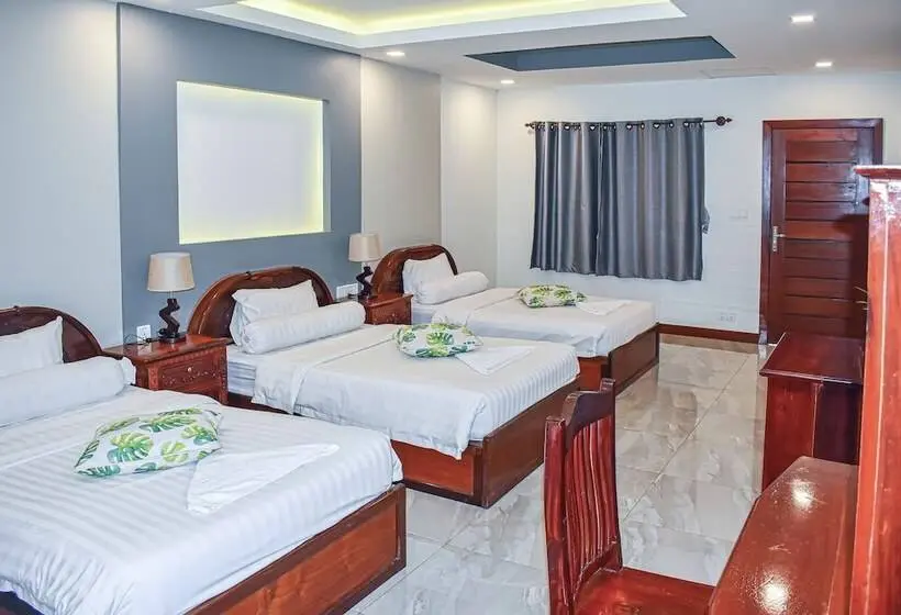 Standard Kolmen Hengen Huone, Dara Express Inn By Angkor Green Gardens