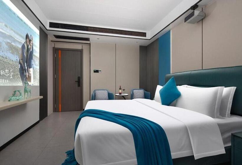 غرفة قياسية سرير كينج, Mumu Hotel Changsha