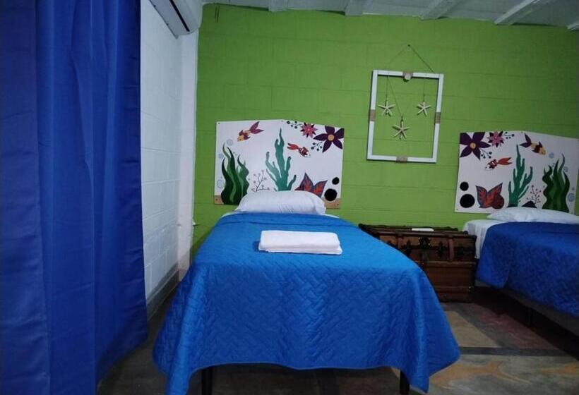 اتاق استاندارد با چشمانداز استخر, Chilamar Surf Lodge