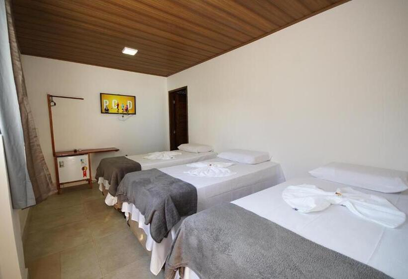 3-Bett-Standardzimmer, Pousada Girassol