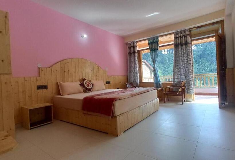 발코니 디럭스 룸, Wood Stone Homestay